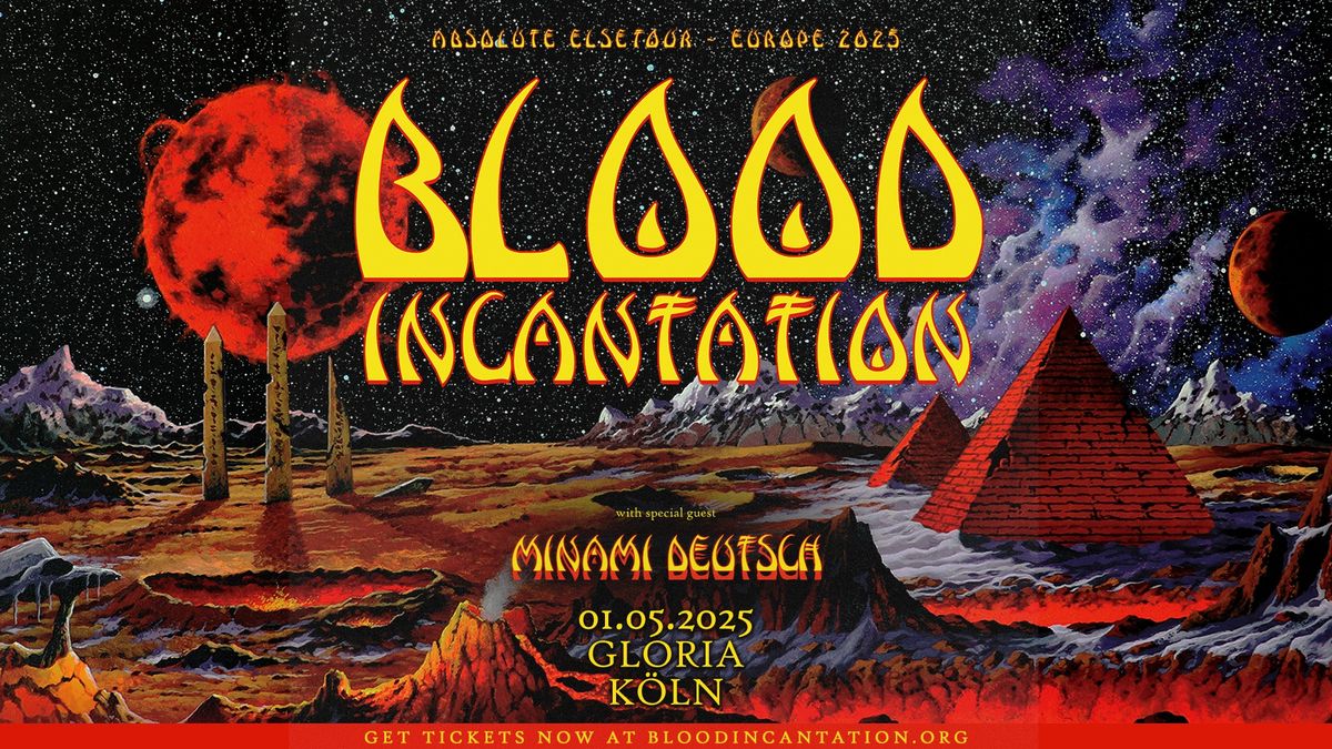 Blood Incantation \/\/ Absolute Elsewhere -  European Tour 2025 \/\/ K\u00f6ln