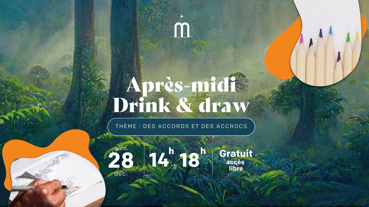 Apr\u00e8s midi Drink & Draw