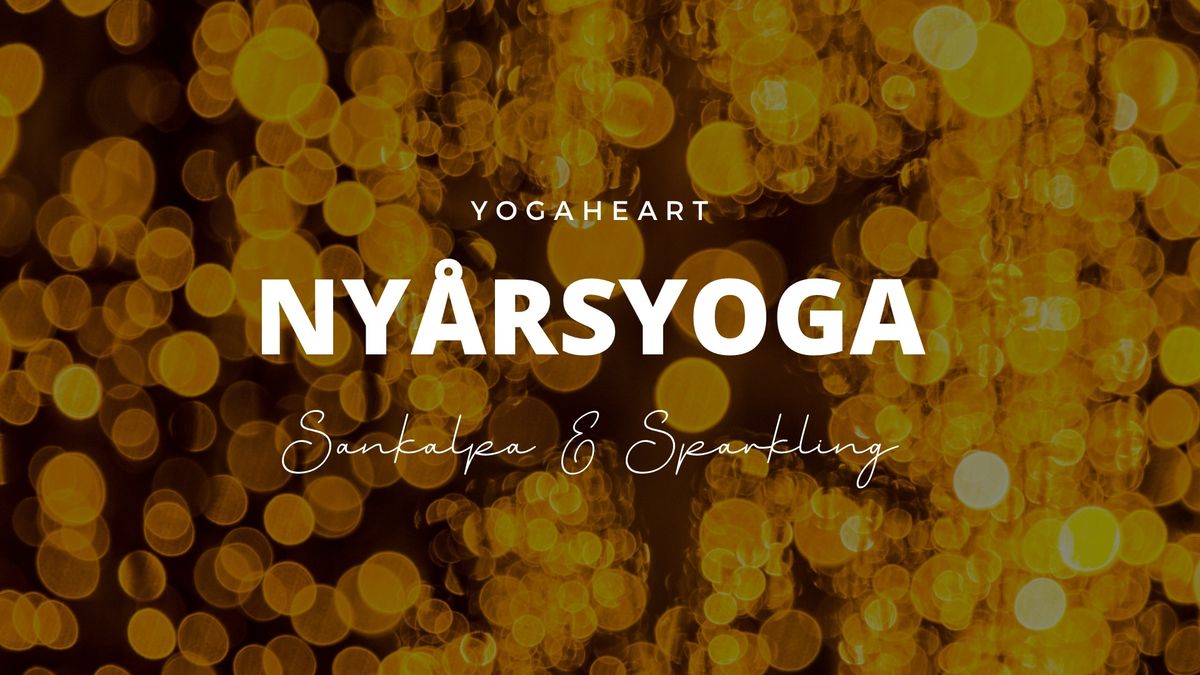 Ny\u00e5rsyoga med Sankalpa, Yoga Nidra & Sparkling med Ulrika Friberg