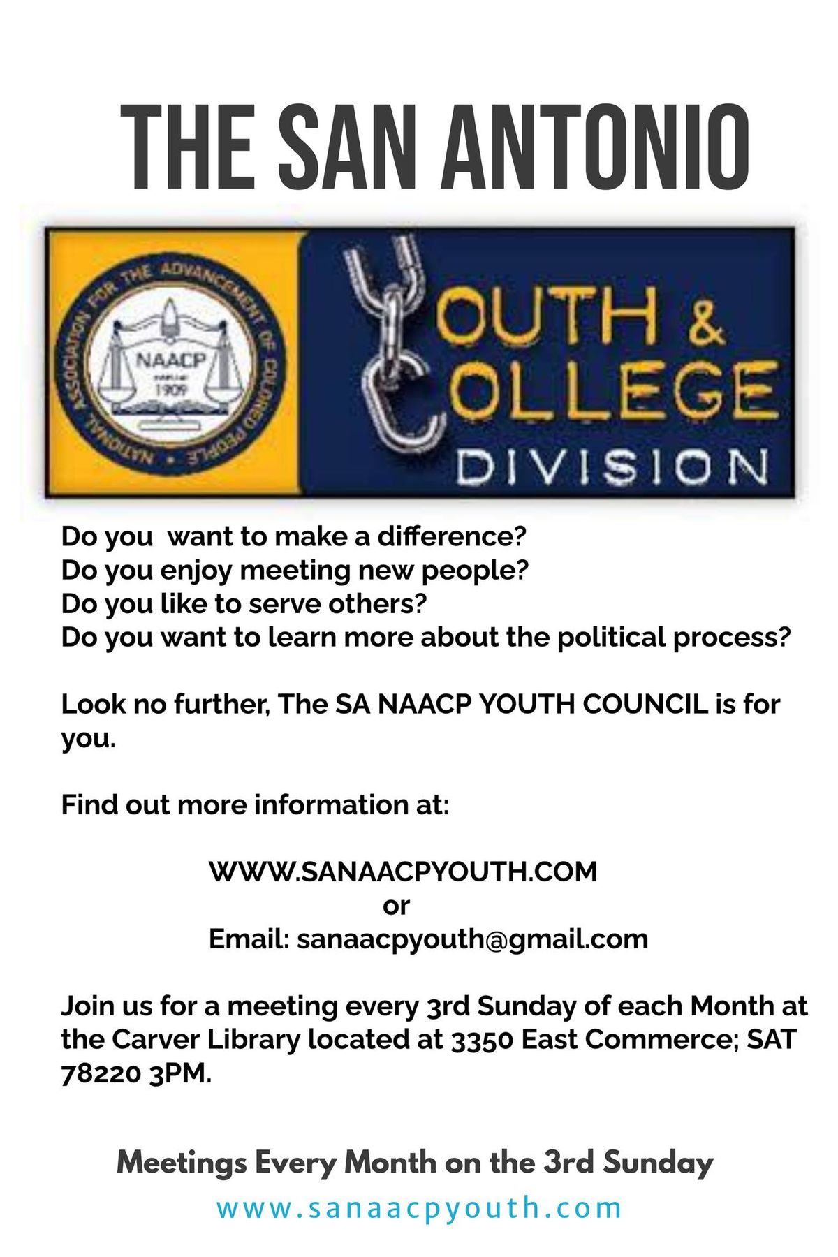  Youth & College Division Meeting