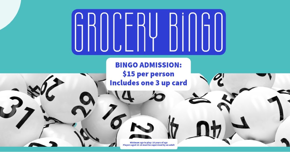 Nutana Legion & Brevoot Park Community Association Grocery Bingo