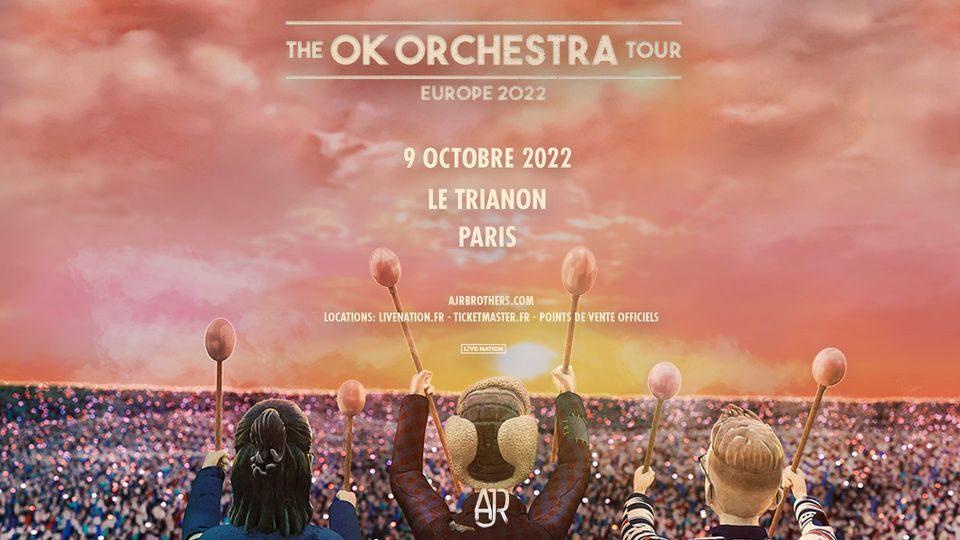 AJR | Le Trianon, Paris - 9 octobre 2022