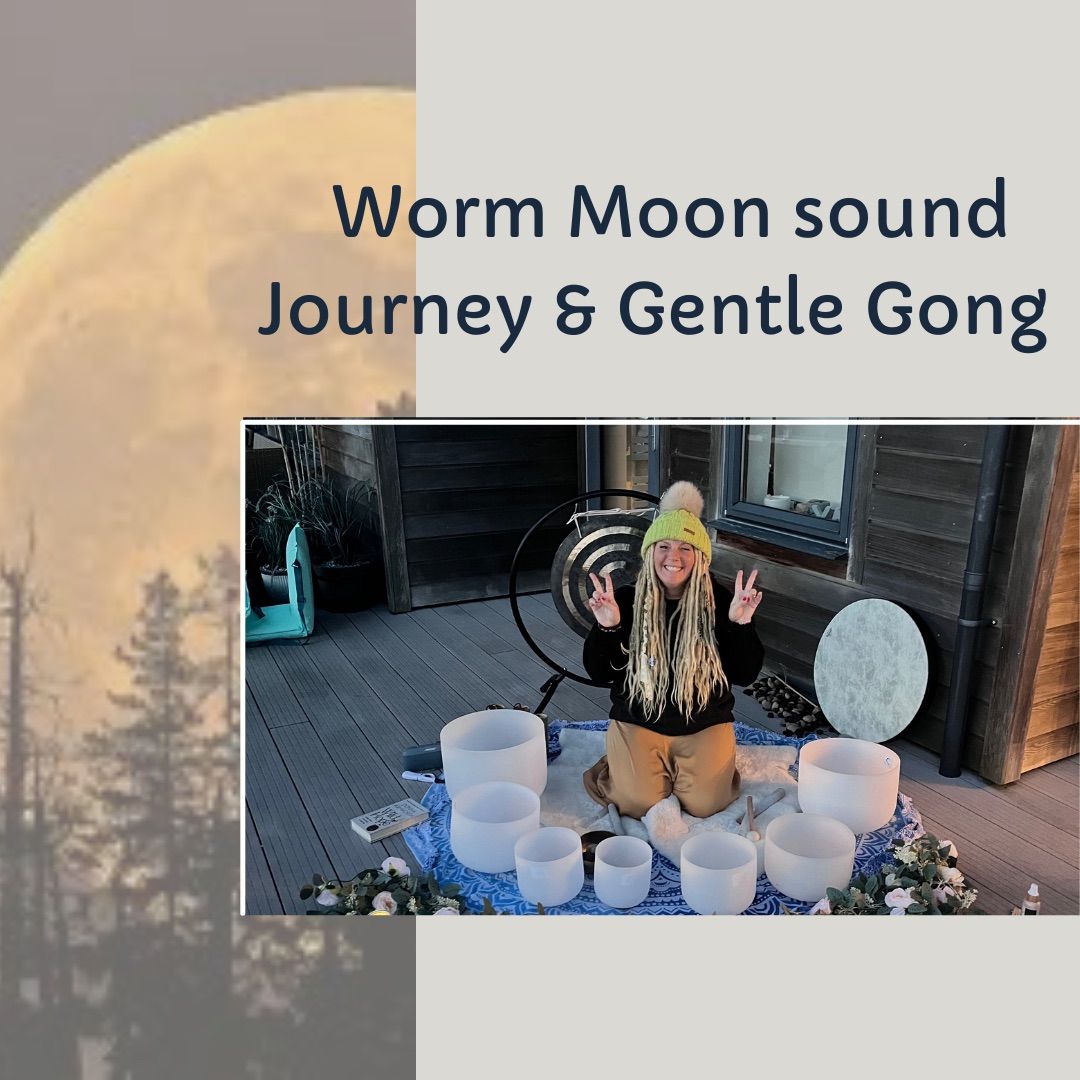 Full moon Sound Journey by candle Reiki Healing light & Gentle Gong