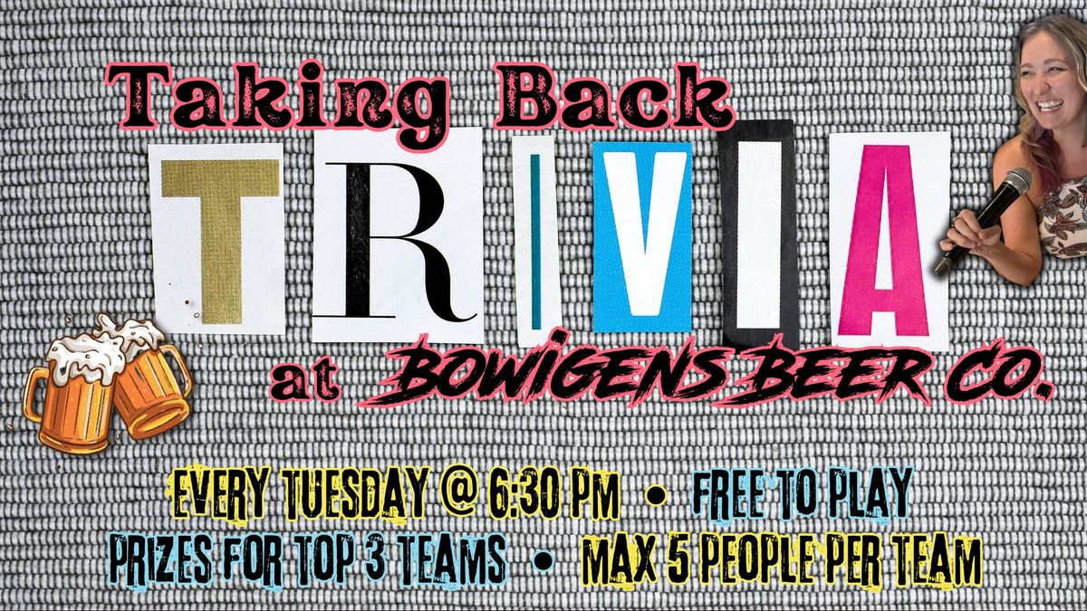 Taking Back Trivia at Bowigens Casselberry