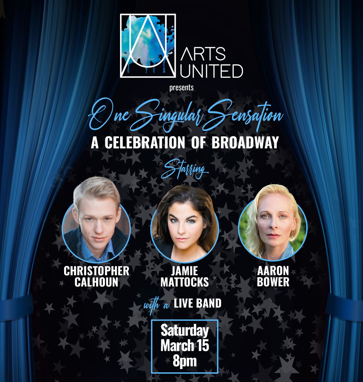 ArtsUnited presents "One Singular Sensation: A Celebration of Broadway" at Sunshine Cathedral