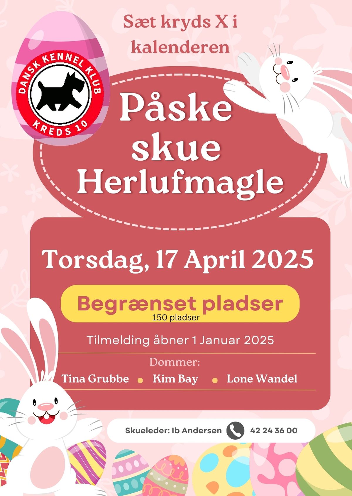 P\u00c5SKESKUE 17 april 2025 I HERLUFMAGLE HALLEN