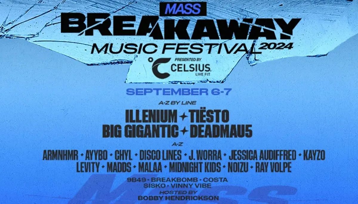 Breakaway Music Festival with Tiesto, Deadmau5, Illenium and more (2 Day Pass)