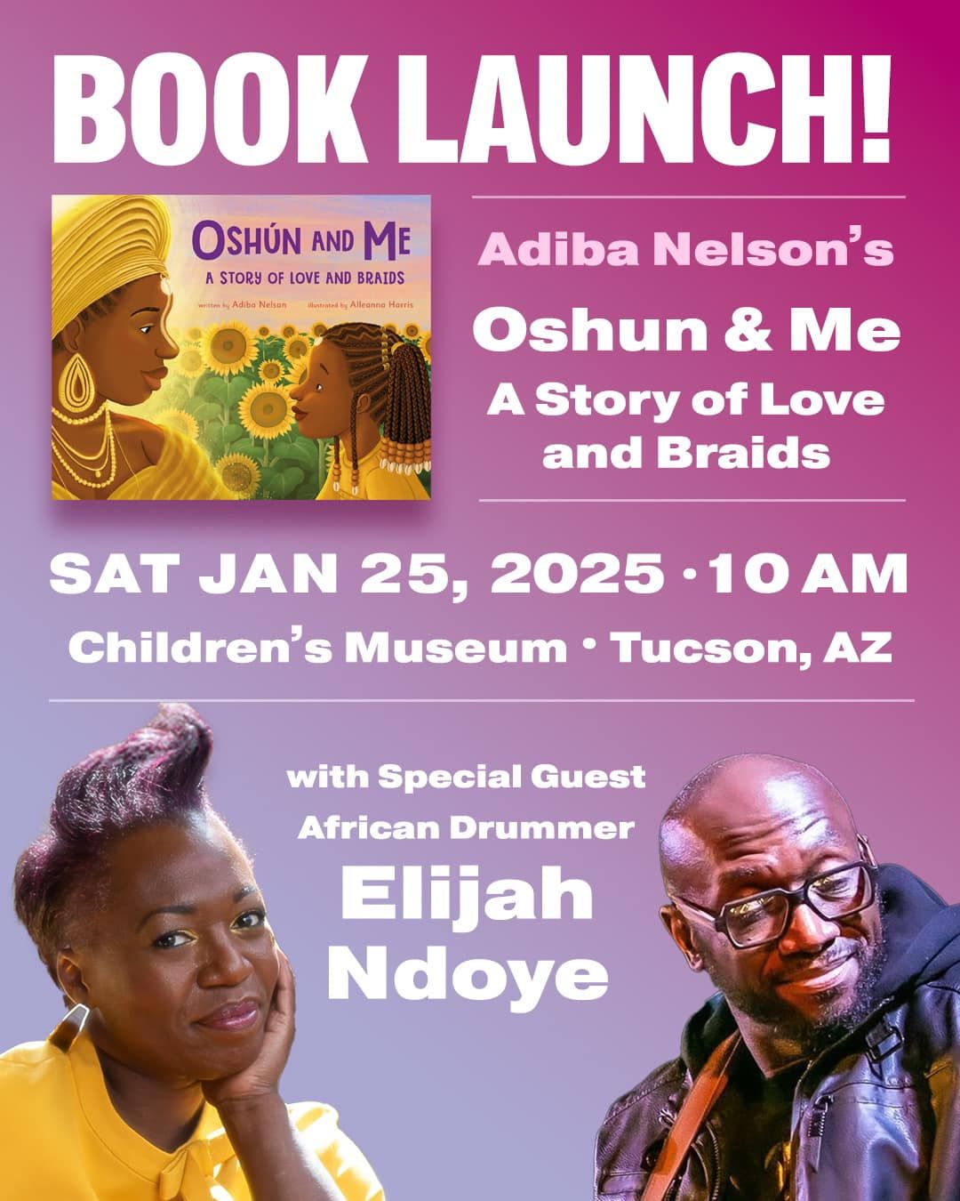 "Oshun & Me" - An Interactive Book Launch and Signing