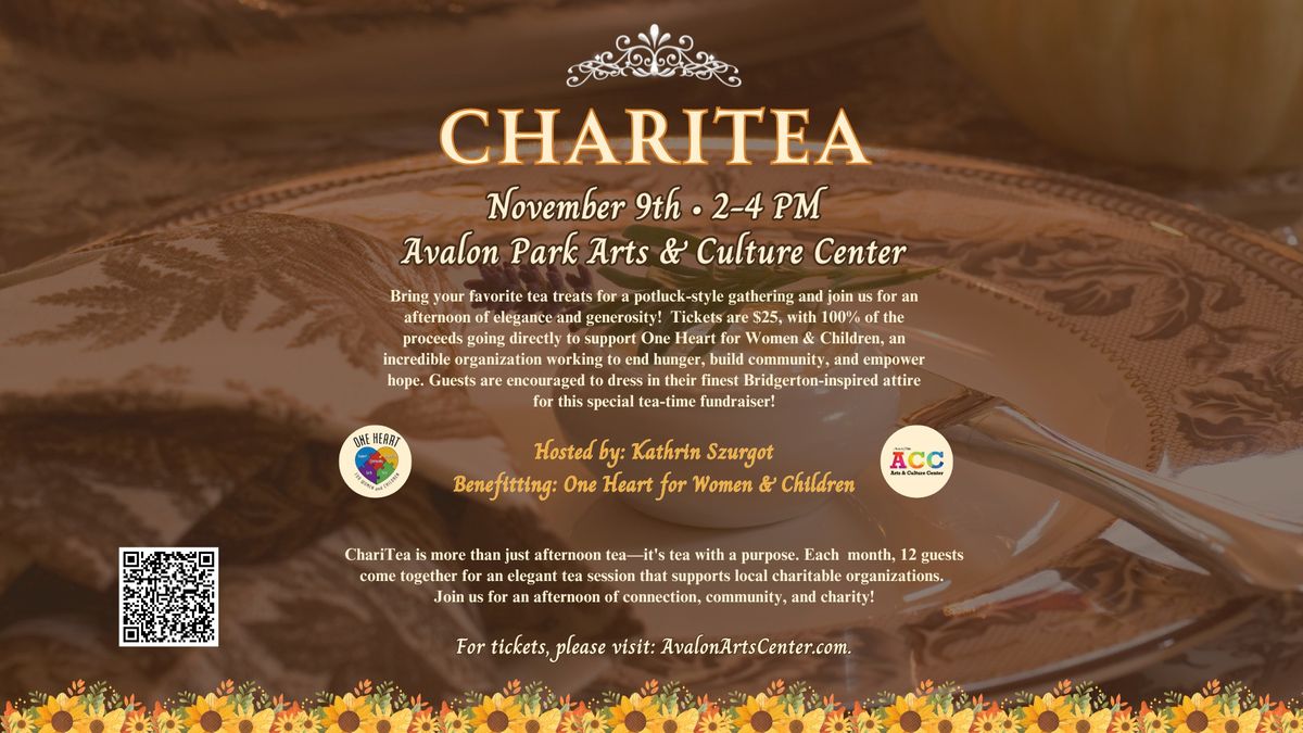 ChariTea Benefitting: One Heart for Women & Children