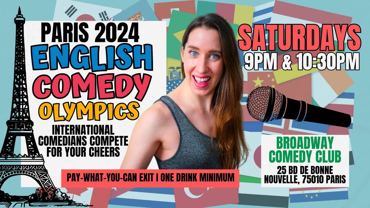 English Comedy Olympics Paris 2024 - August 17th