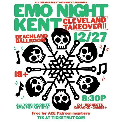 Emo Night Kent: Cleveland Takeover