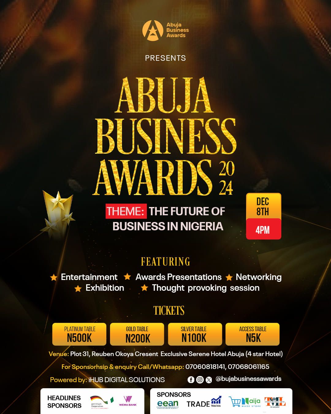 Abuja Business Awards 2024