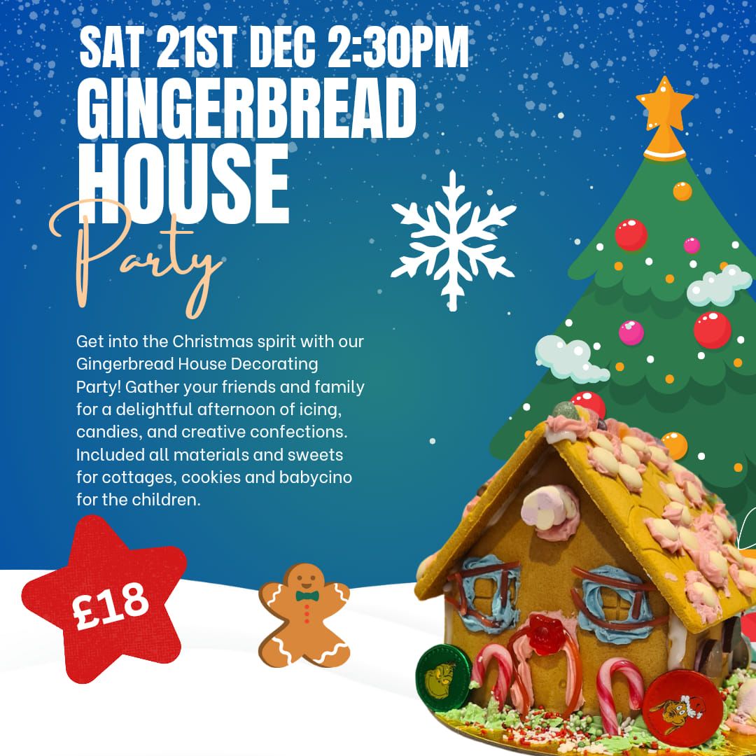 Candy Cottage Gingerbread Party