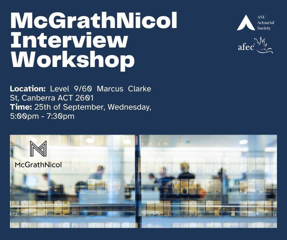 ASOC X AFEC McGrathNicol Interview Workshop 