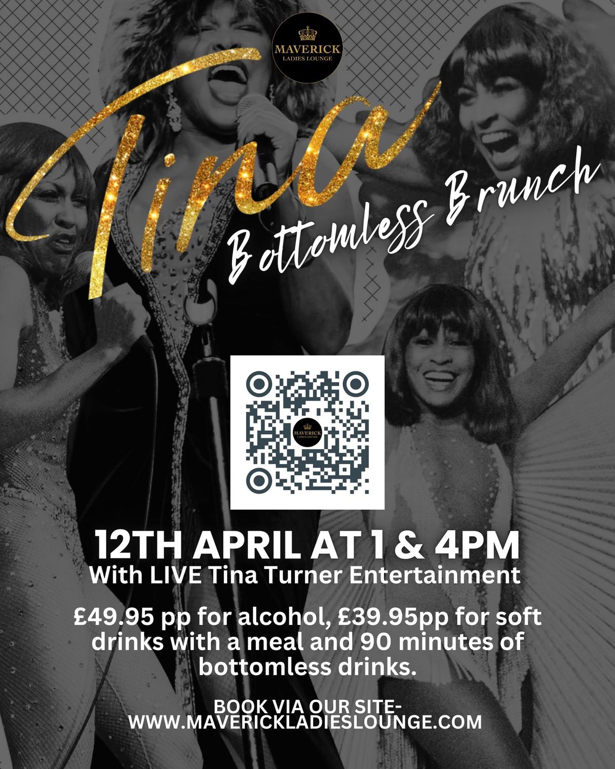 TINA TURNER BOTTOMLESS BRUNCH!