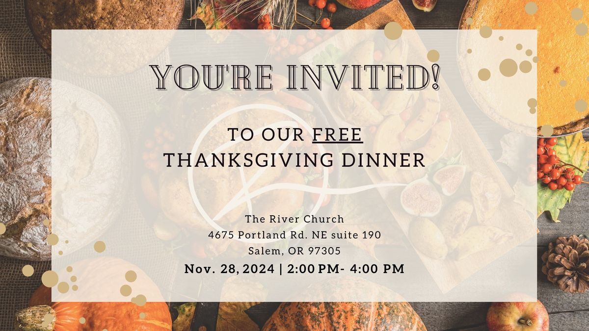 FREE Thanksgiving Day Dinner