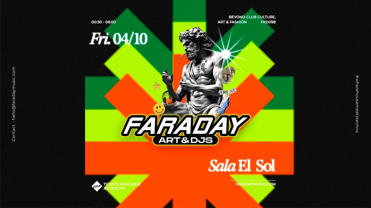 Faraday: Art & DJs with SERAFINA @ Sala El Sol