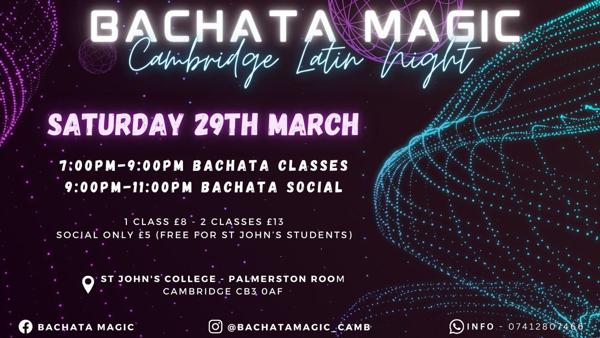 Bachata Magic - Sat Party (29th Mar)