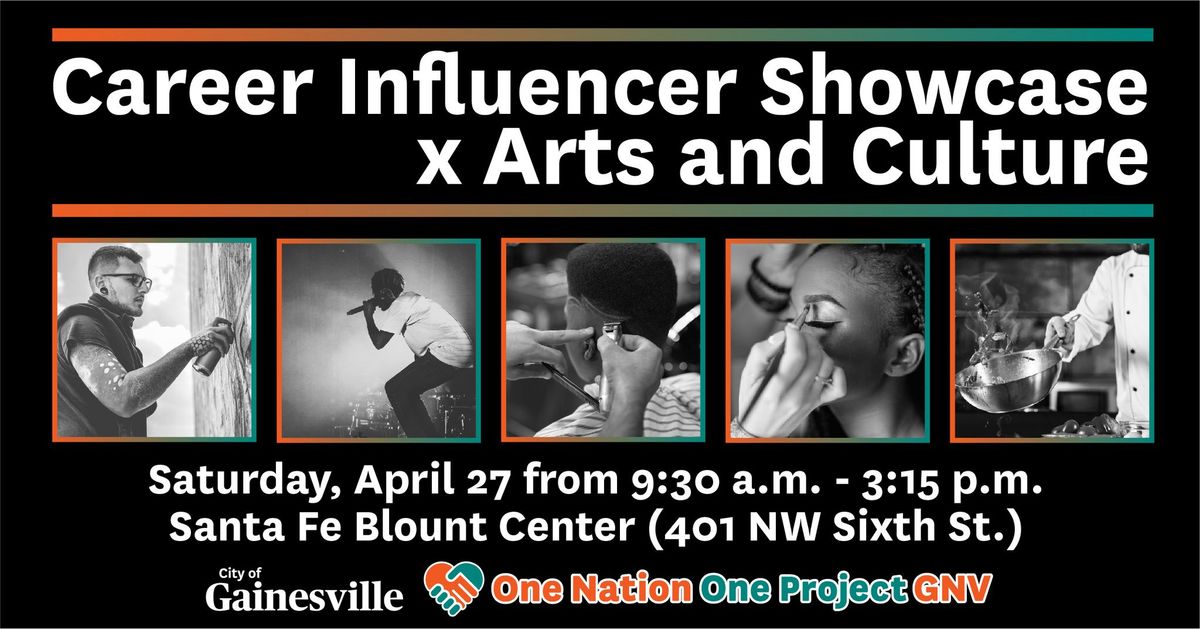Career Influencer Showcase x Arts and Culture