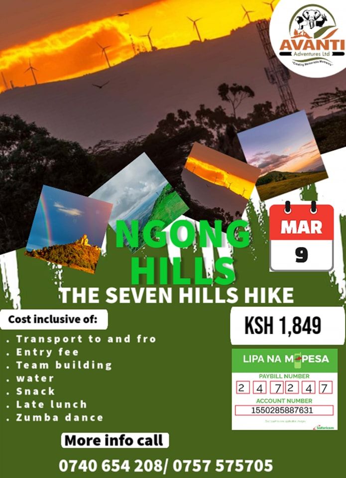 The 7 Hills Hike(Ngong hills)