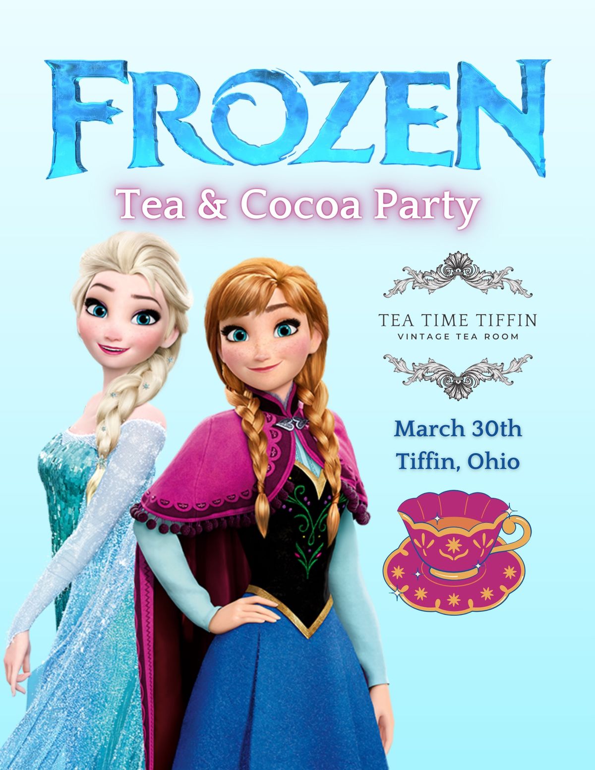 Frozen Tea & Cocoa Party