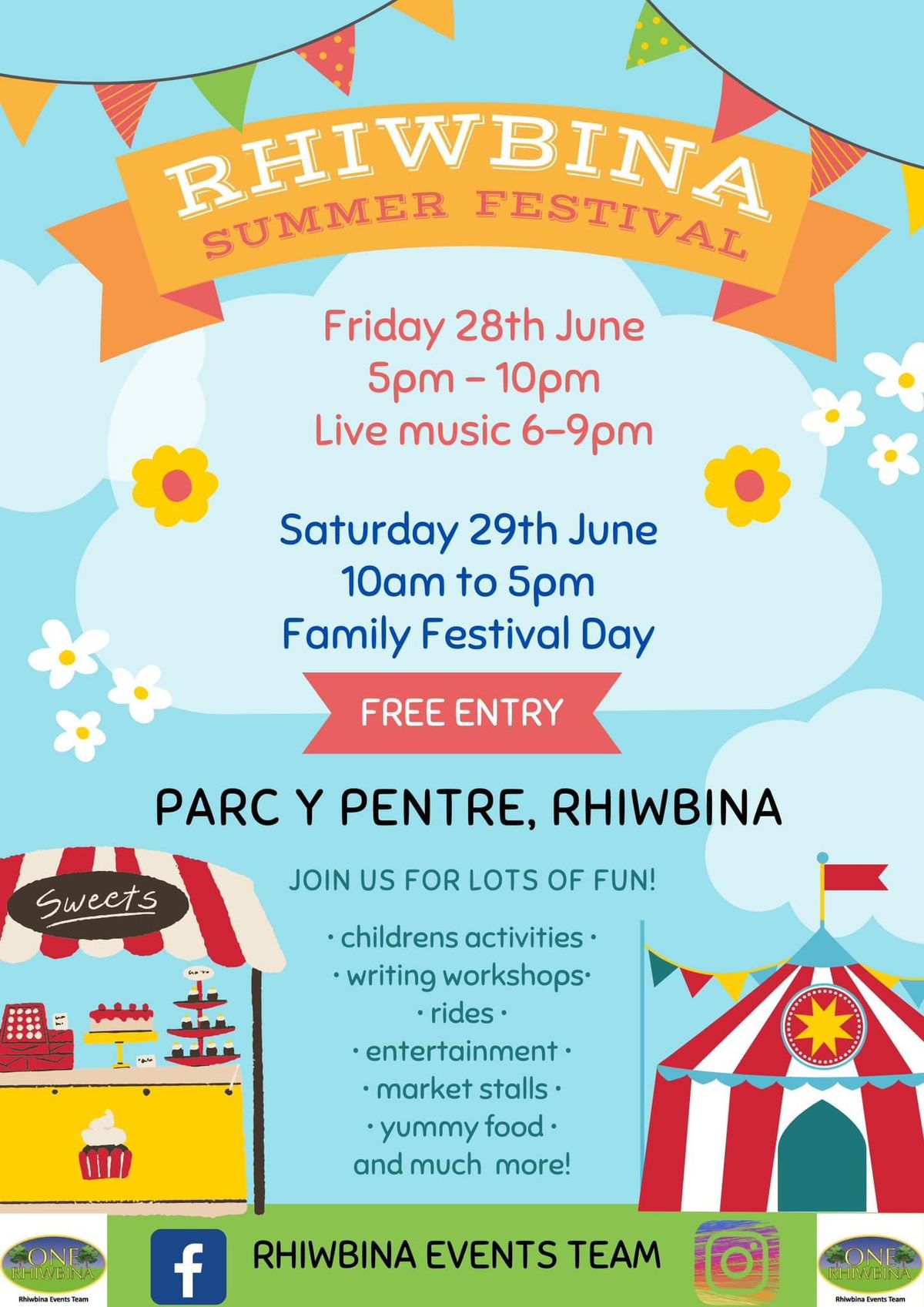 Rhiwbina Summer Festival Saturday Family Day 