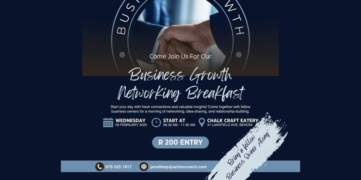 Business Growth Network Breakfast