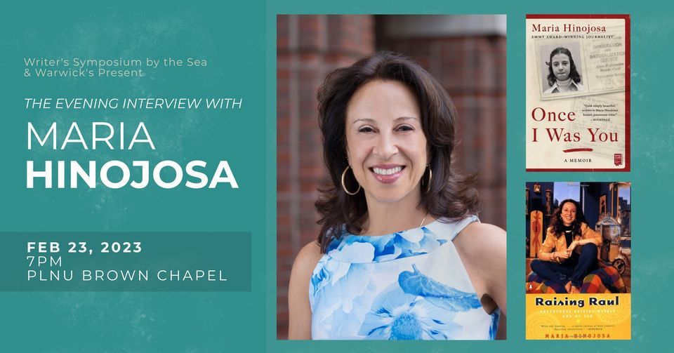 Interview with Maria Hinojosa, Writer's Symposium by the Sea 2023