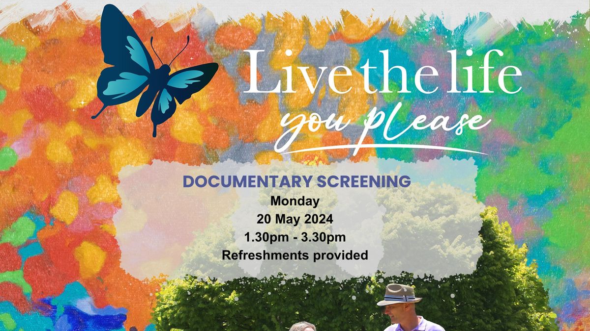 Palliative Care Week Documentary Screening and Information Talk