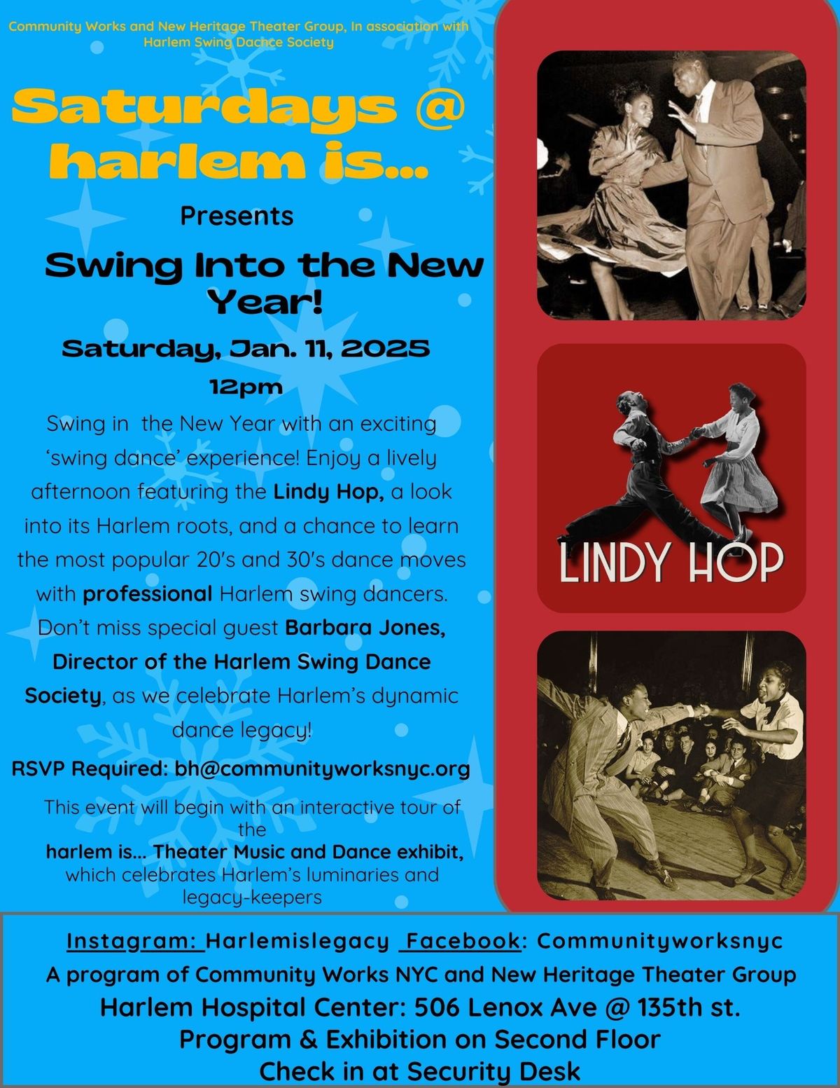 Harlem Is: Swing in the New Year!