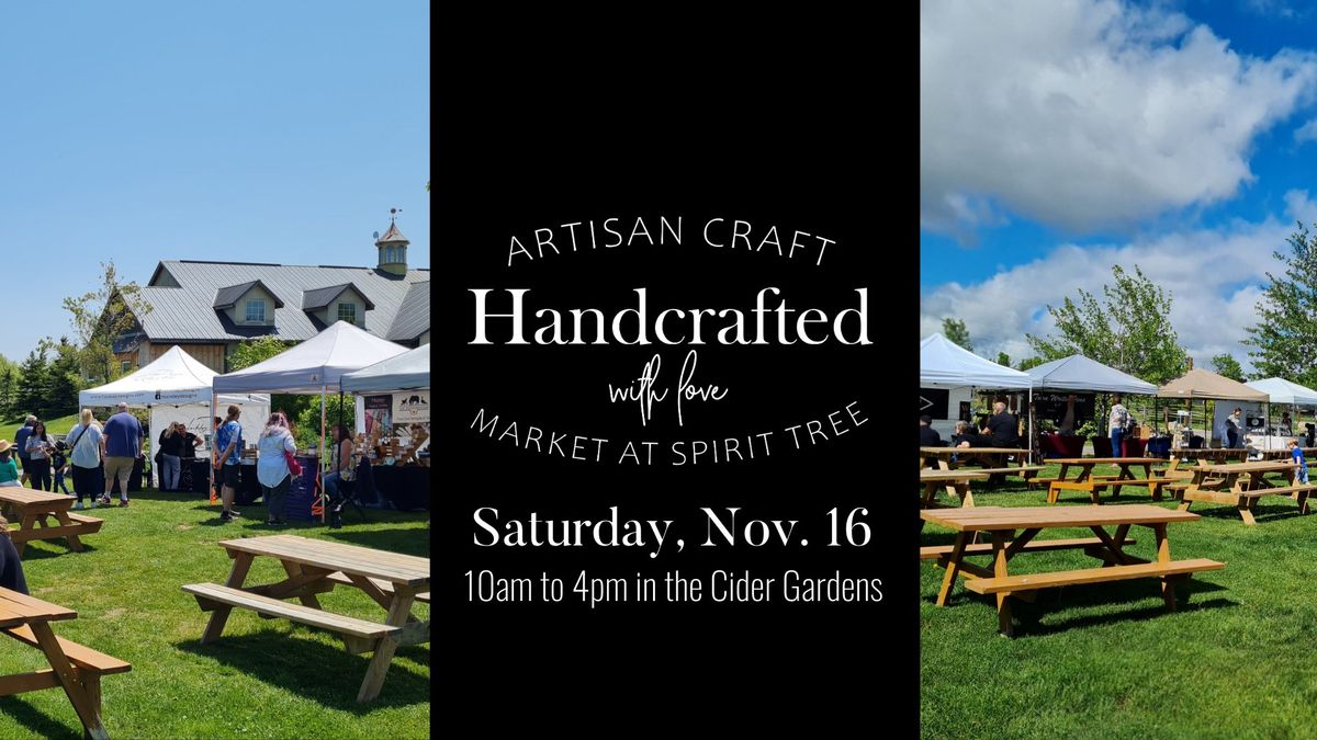 November Handcrafted with Love Artisan Market and Christmas Open House