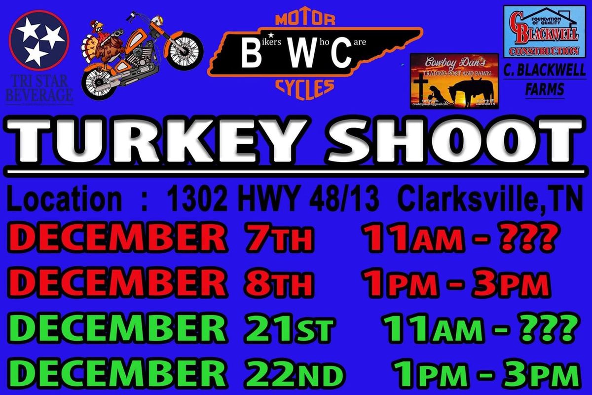 BWC Christmas Turkey Shoots