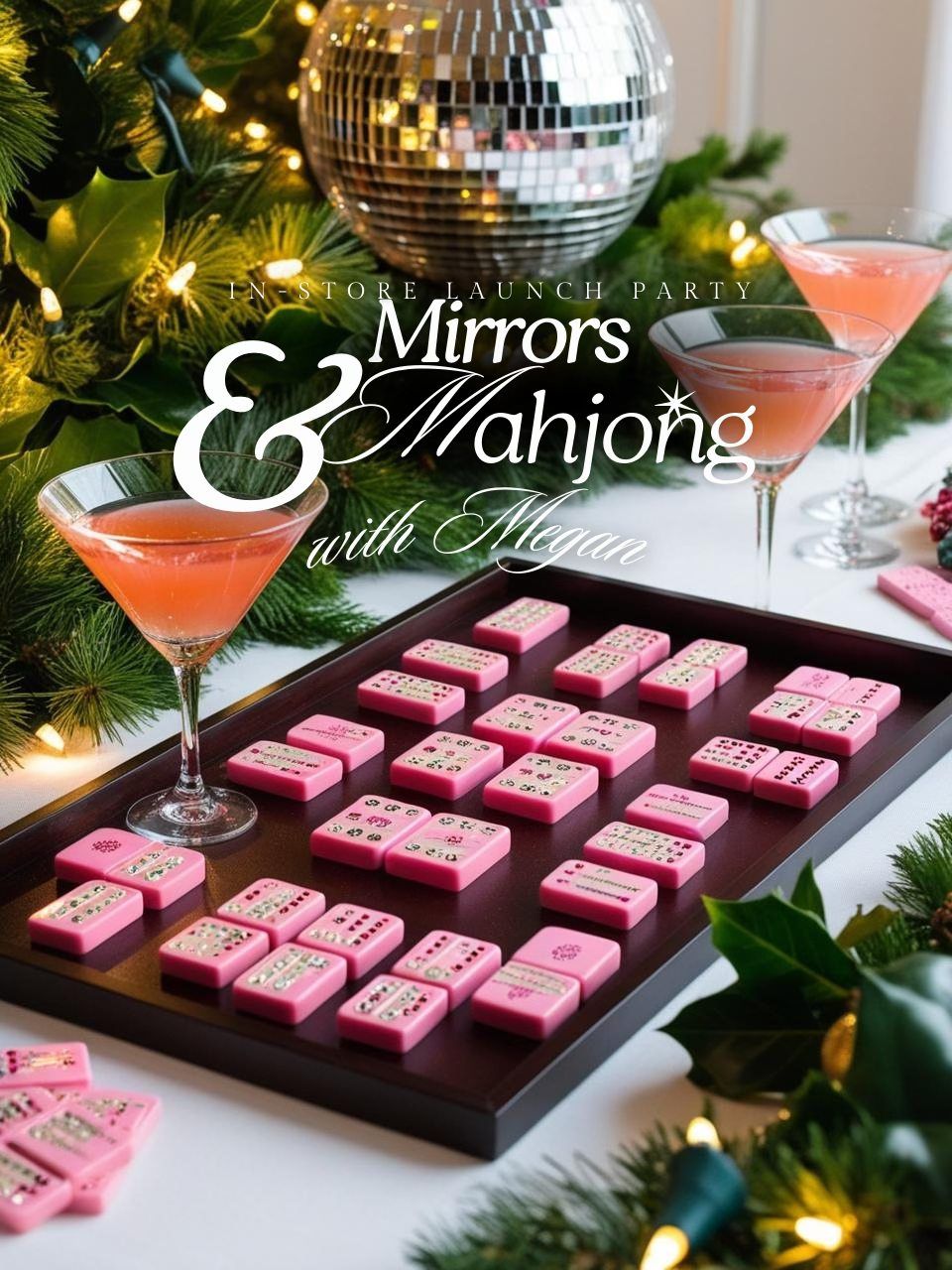 PALM ROYALE HOLIDAY: Mirrors & Mahjong