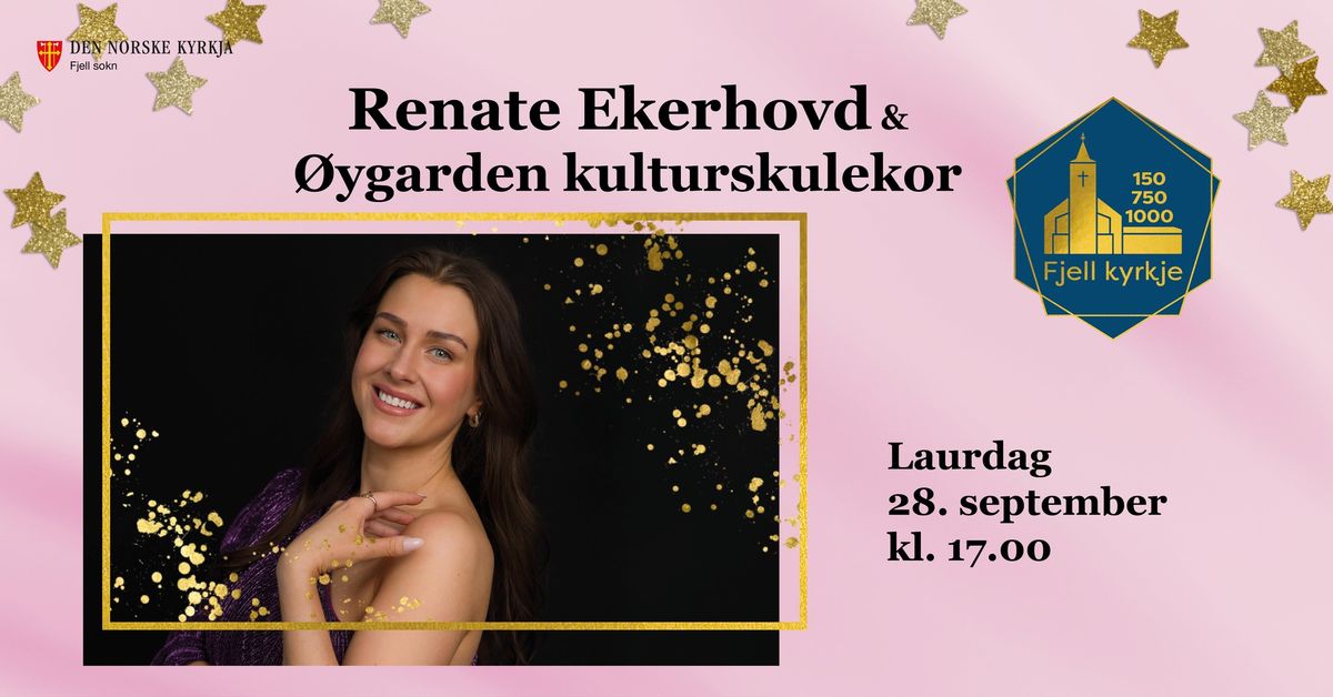 Jubileum - Konsert med Renate Ekerhovd og \u00d8ygarden kulturskule