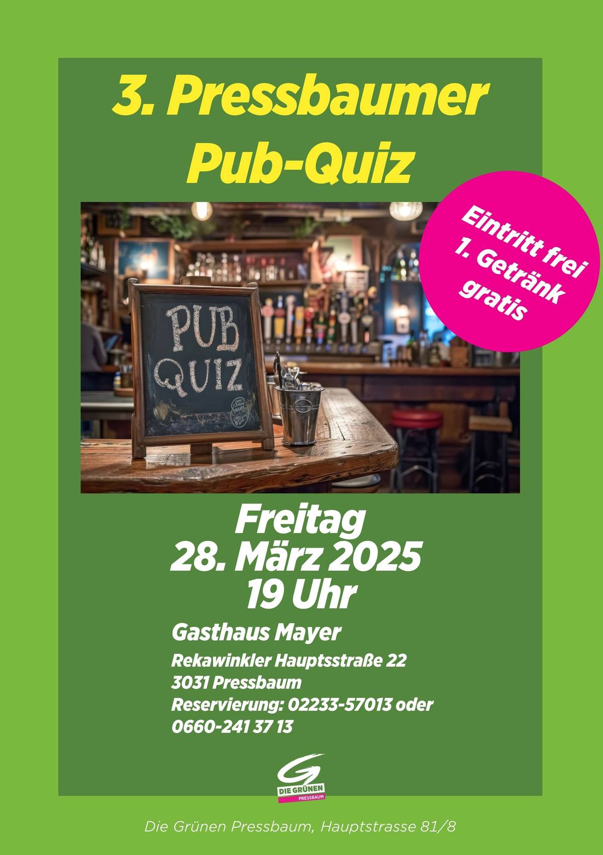 3. Pressbaumer Pub-Quiz