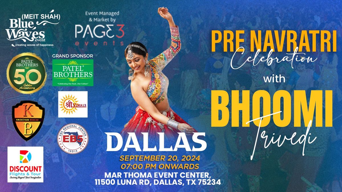 Garba Night with Bhoomi Trivedi - Dallas, Texas