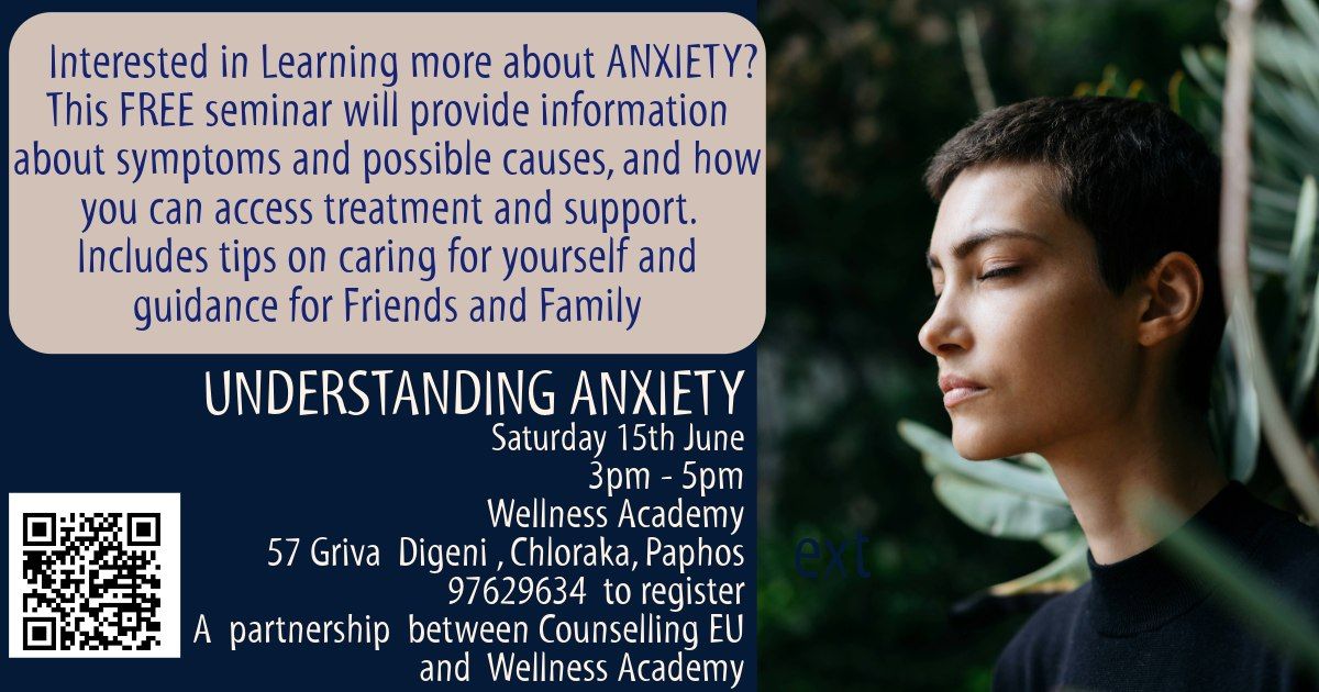 Understanding Anxiety Free Seminar 