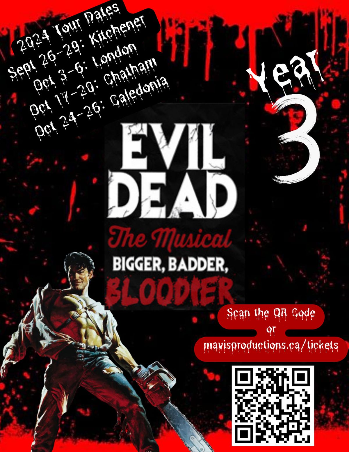 Mavis Productions: Evil Dead the Musical (London)