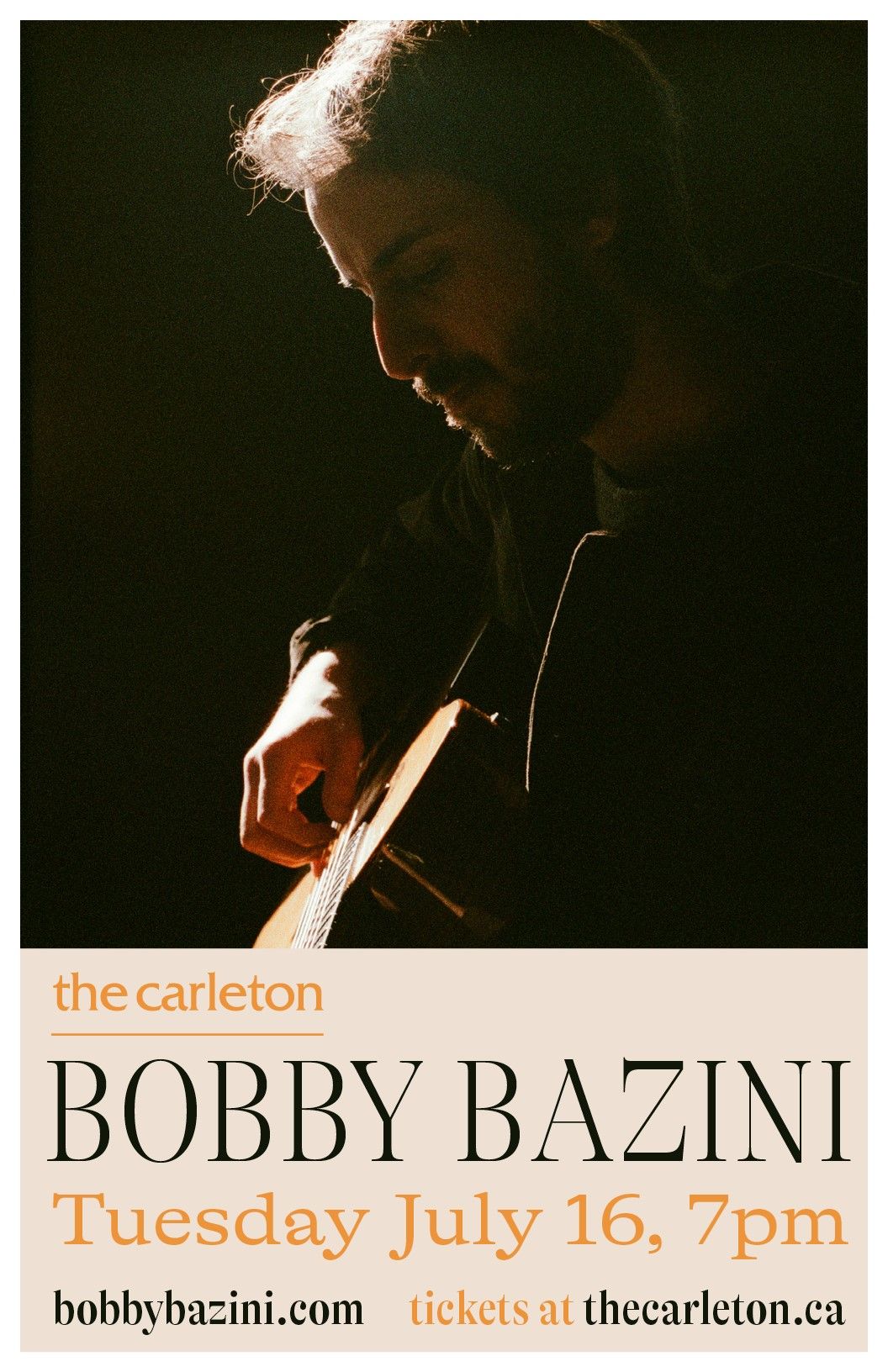 Bobby Bazini at Aeolian Hall