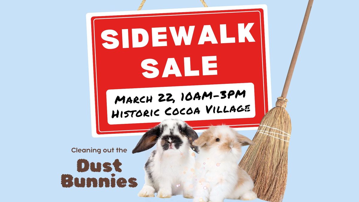 Cocoa Village Sidewalk Sale