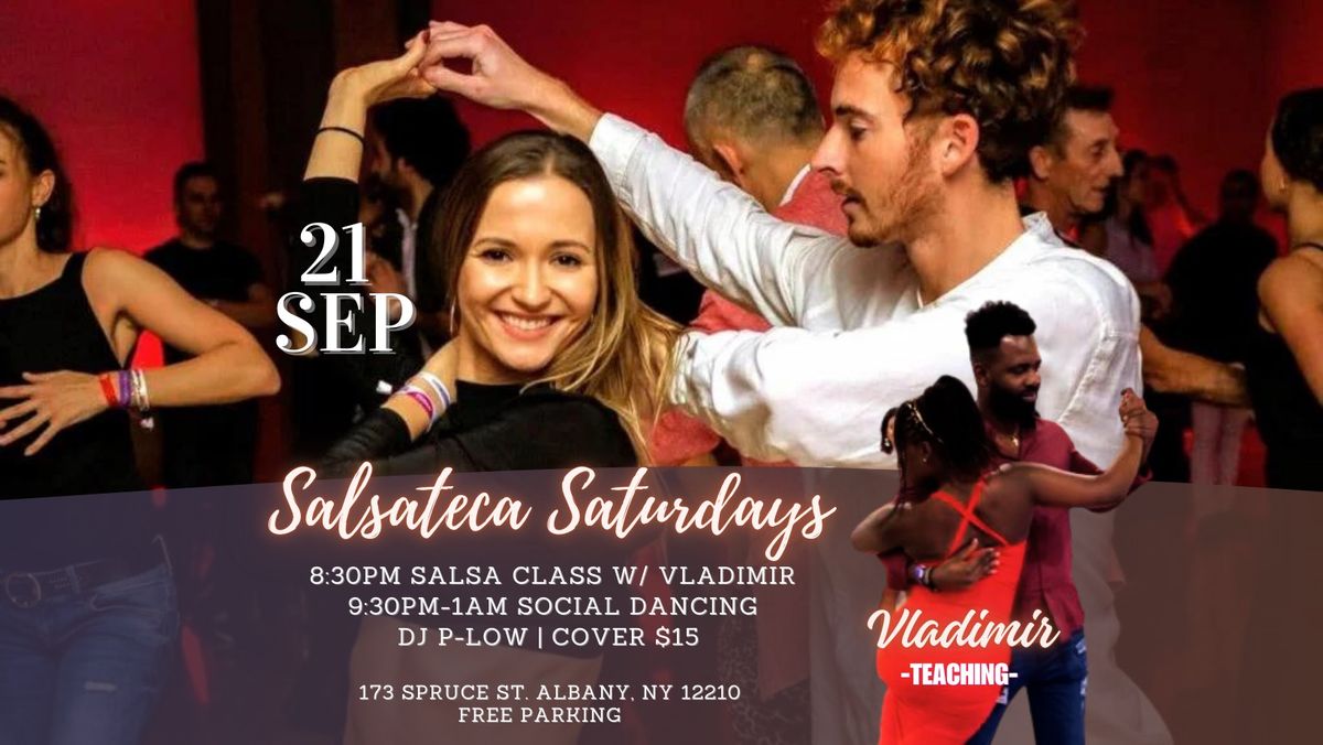 Salsateca Saturdays: Salsa Vibes! (w\/Vladimir)