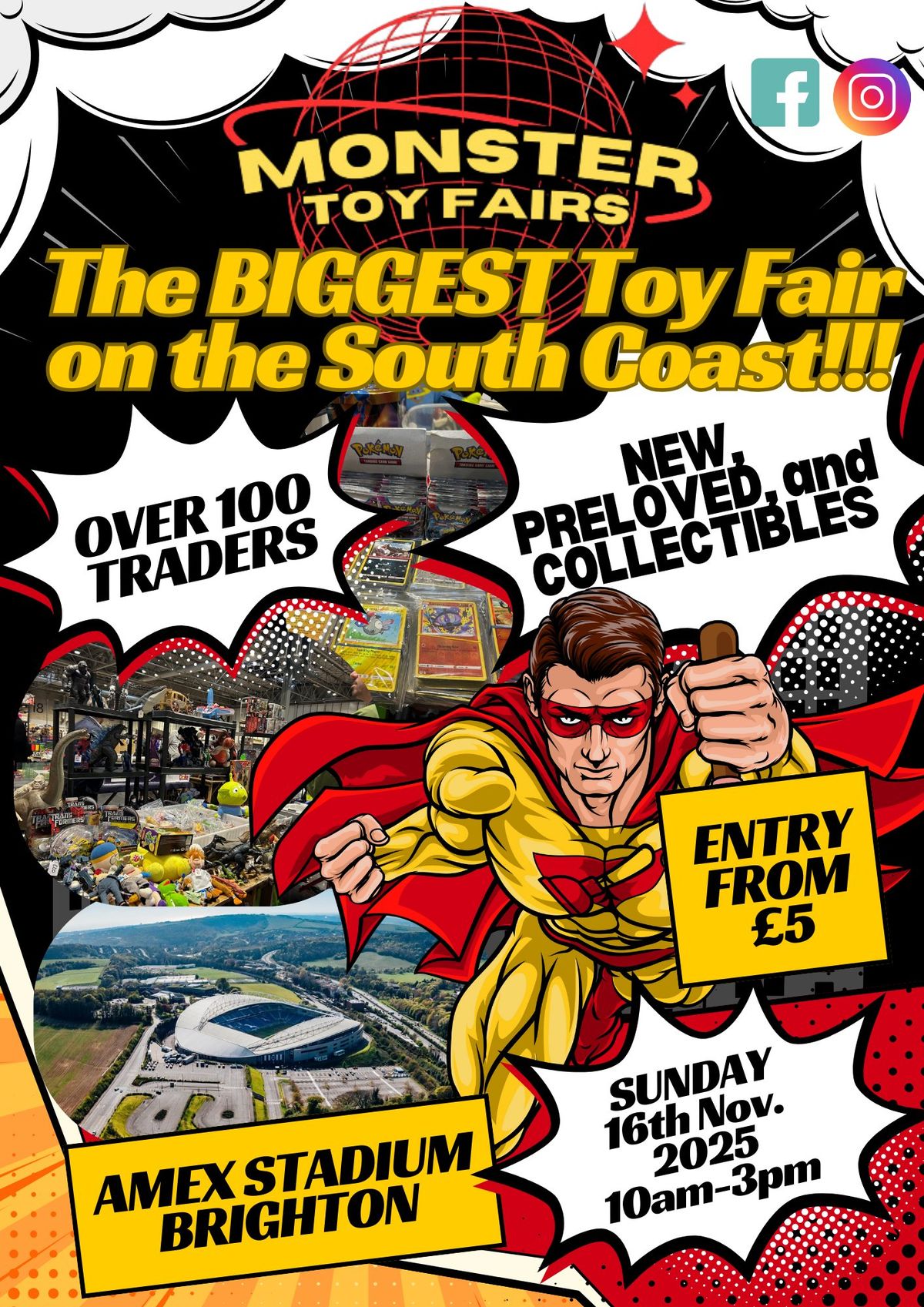 Brighton Toy Fair - BIGGEST on South Coast - over 100 traders