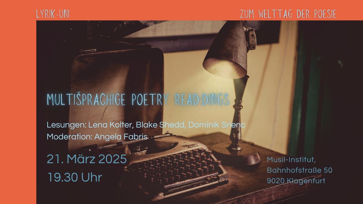 multi\u0161prachige poetry read:dings