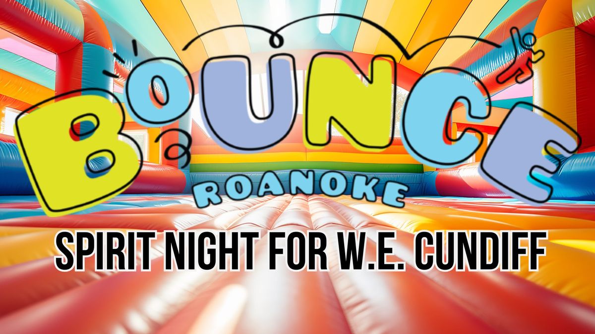 Bounce Roanoke Spirit Night