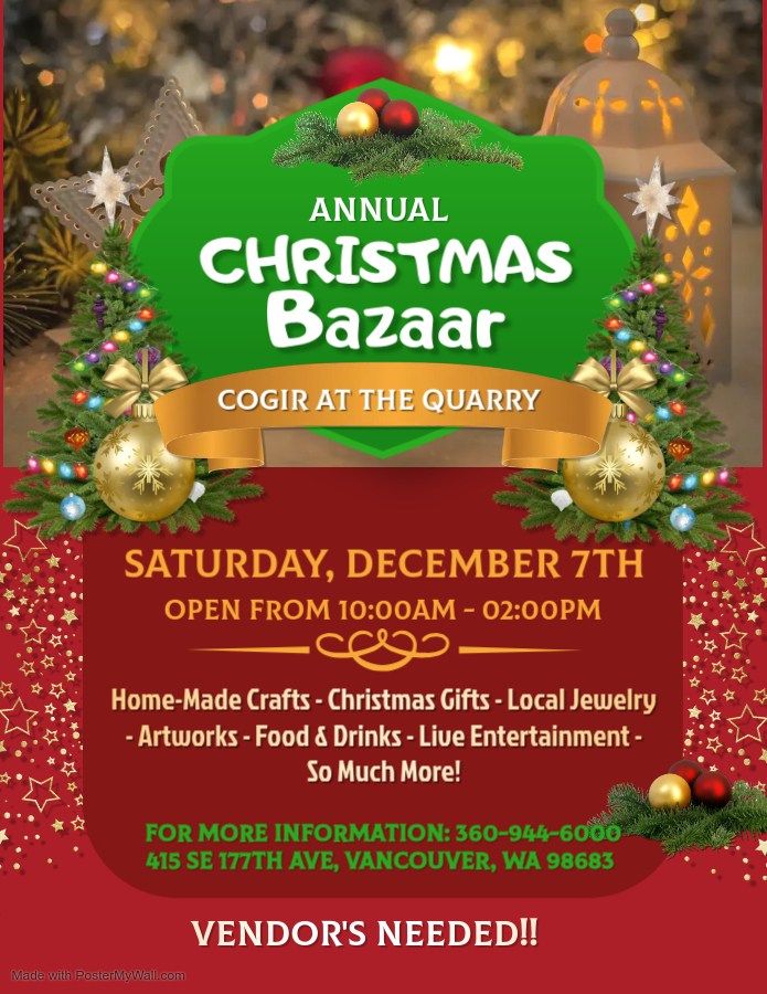 Cogir at The Quarry's Annual Christmas Bazaar