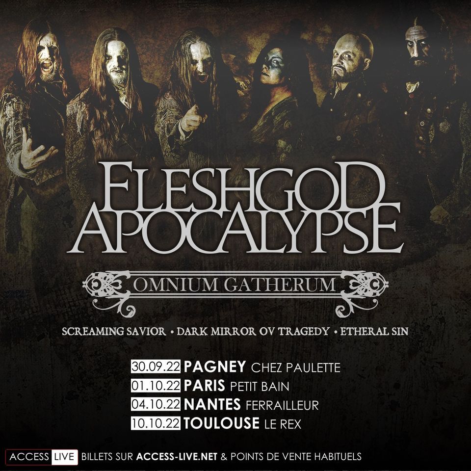 Fleshgod Apocalypse | Omnium Gatherum \u2022 Paris