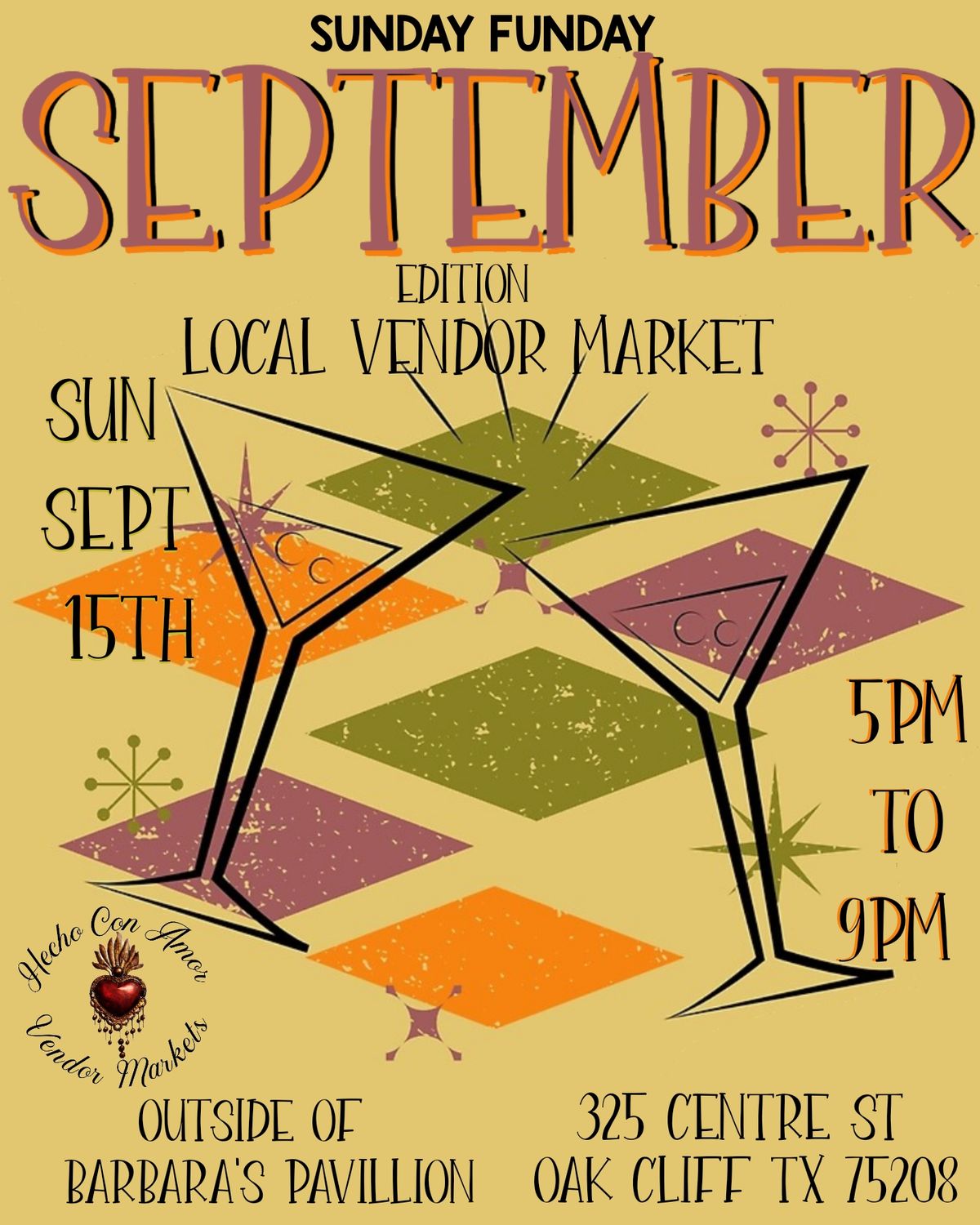 Sunday Funday Vendor Market September Edition