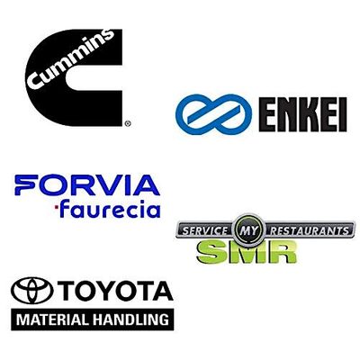 Cummins, Enkei, Forvia, SMR, Toyota MH