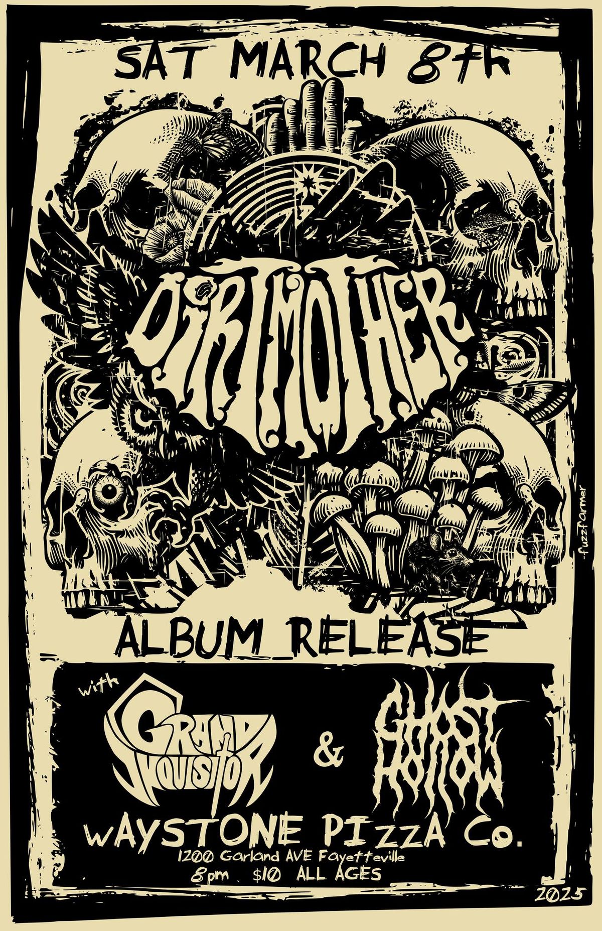 Dirtmother Album Release w\/ Grand Inquisitor, Ghost Hollow