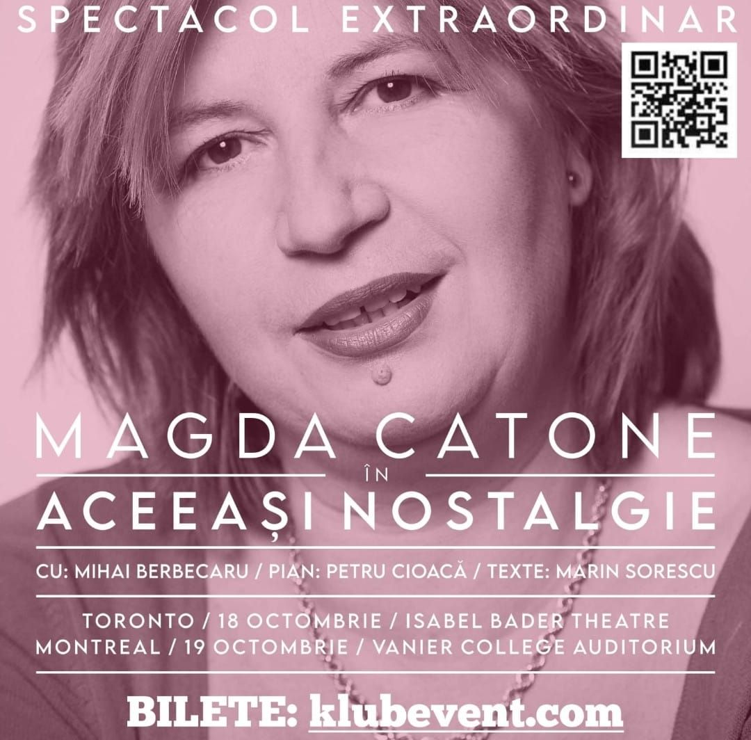 Magda Catone-Aceeasi nostalgie MONTREAL